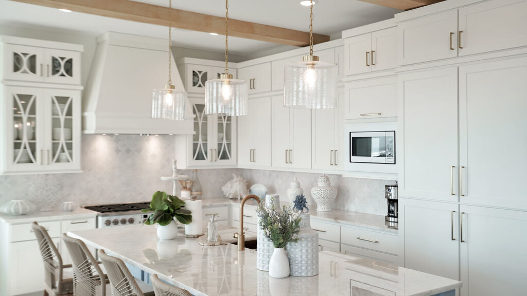 Custom Galveston Beach House Kitchen J Talasek Builders